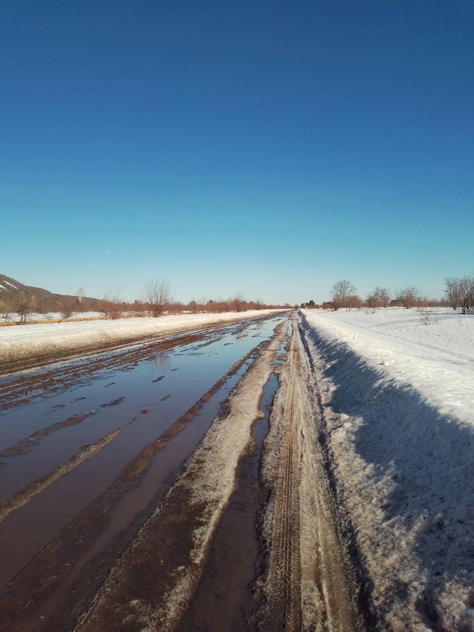 Завершаем обслуживание зимника 15 марта 2025 года