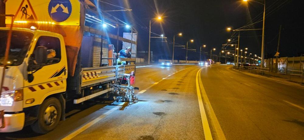 В Самаре изменилась схема организации дорожного движения на мостовом переходе «Фрунзенский».