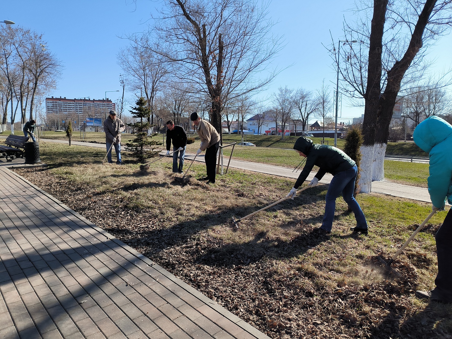Коллектив ГКП Самарской области "АСАДО" принял участие в субботнике