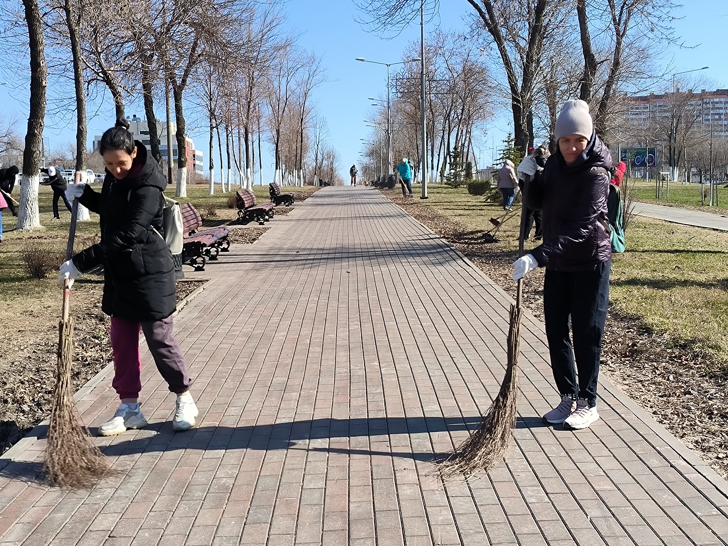 Коллектив ГКП Самарской области "АСАДО" принял участие в субботнике